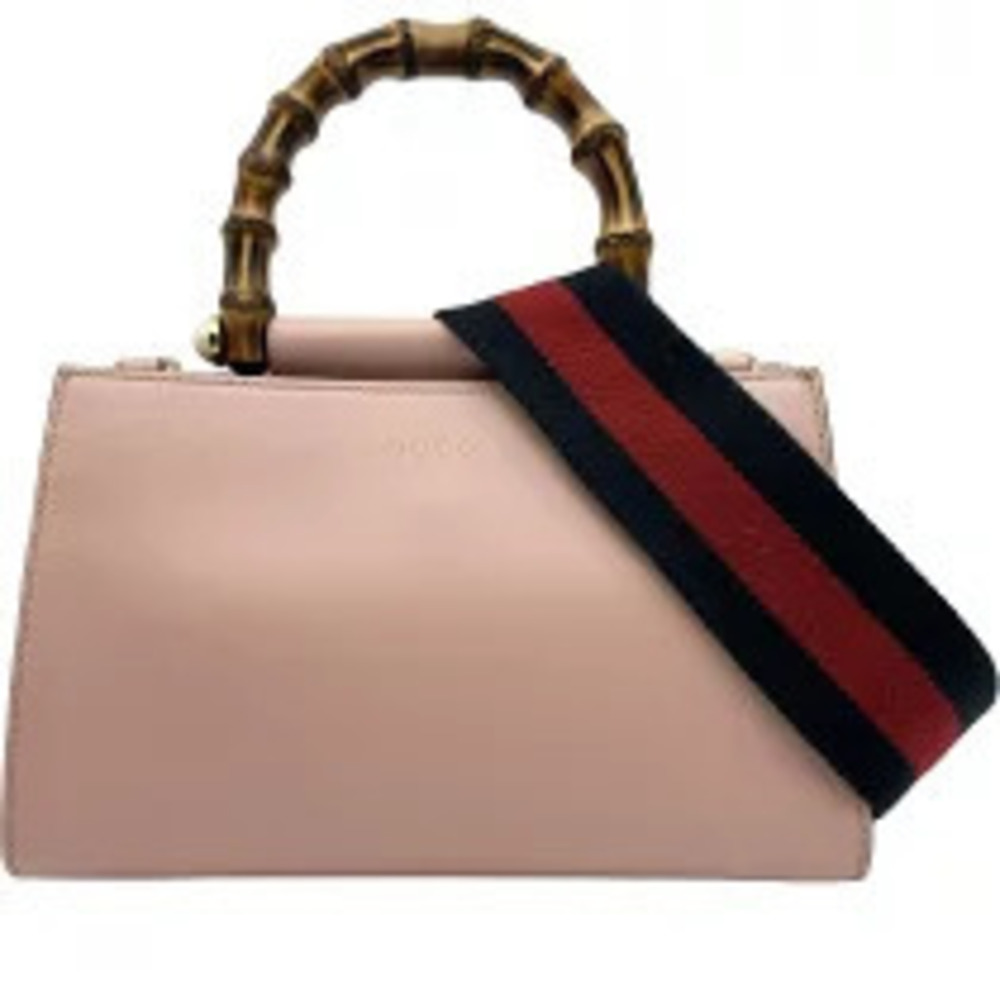 Gucci Pink Leather Handbag